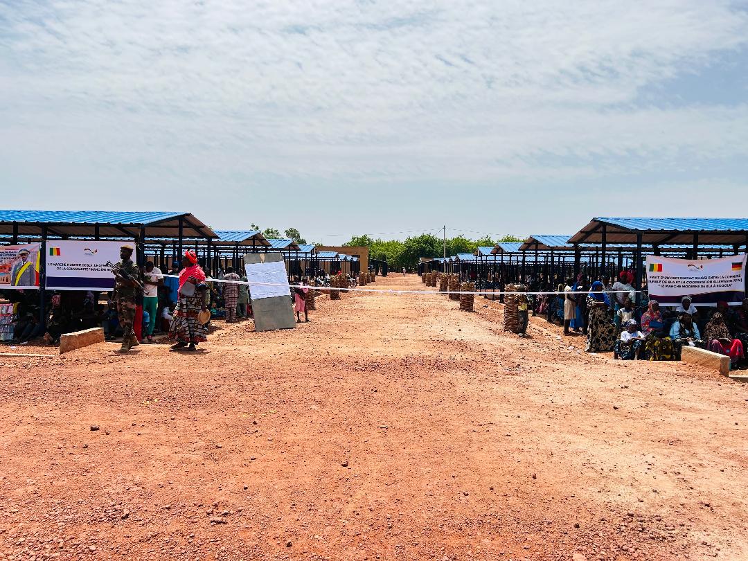 📣📣La Direction Générale en mission à Ségou : inauguration d’un marché moderne à Bla financé à plus de 709 millions de FCFA